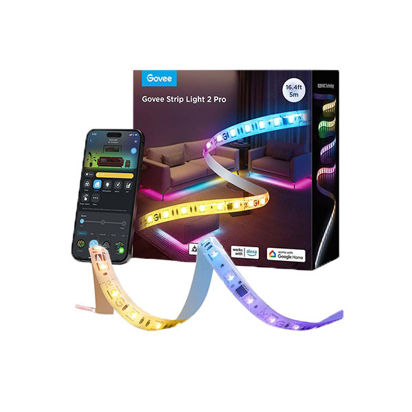 Govee Strip Light 2 Pro | 5 meter | RGBWWIC Govee 123led.nl